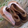 Sandalia Silver Nights vegana color camel con suela de yute